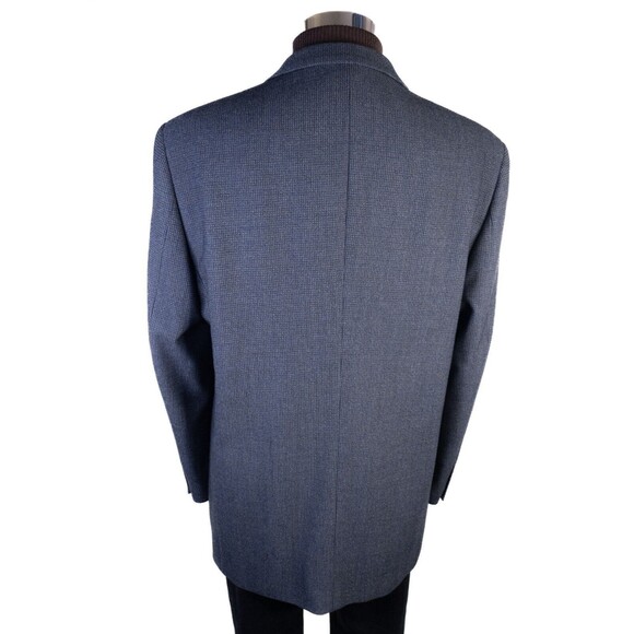 Pronto Uomo Men's Sport Coat Blazer Jacket Two Button Textured Wool Size 48L - Picture 8 of 13